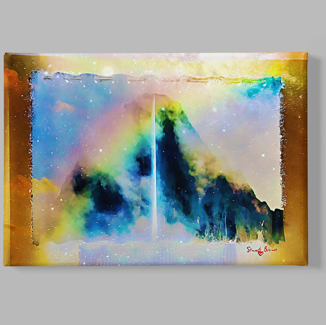 a new day dawns wall art print