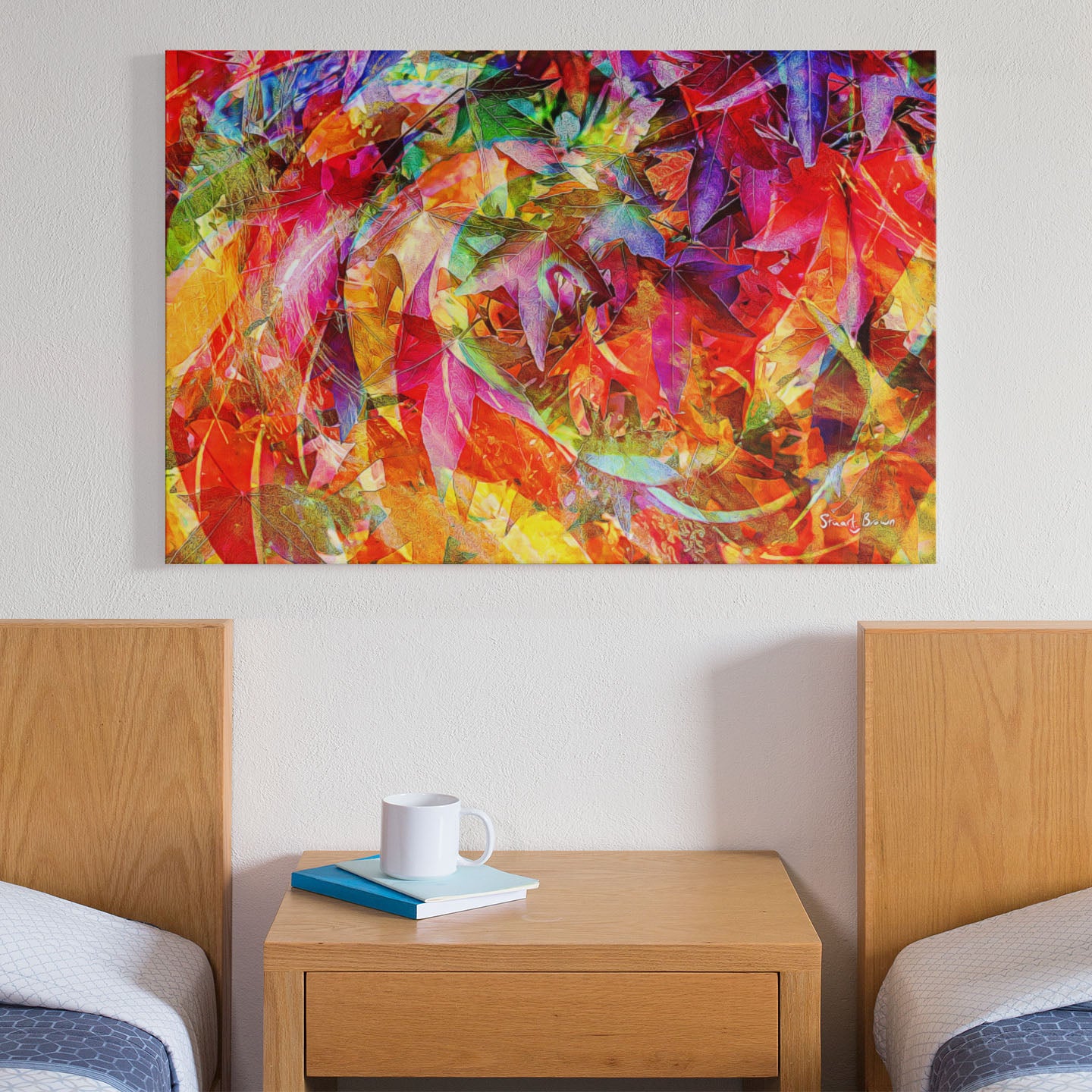 autumn leaf art