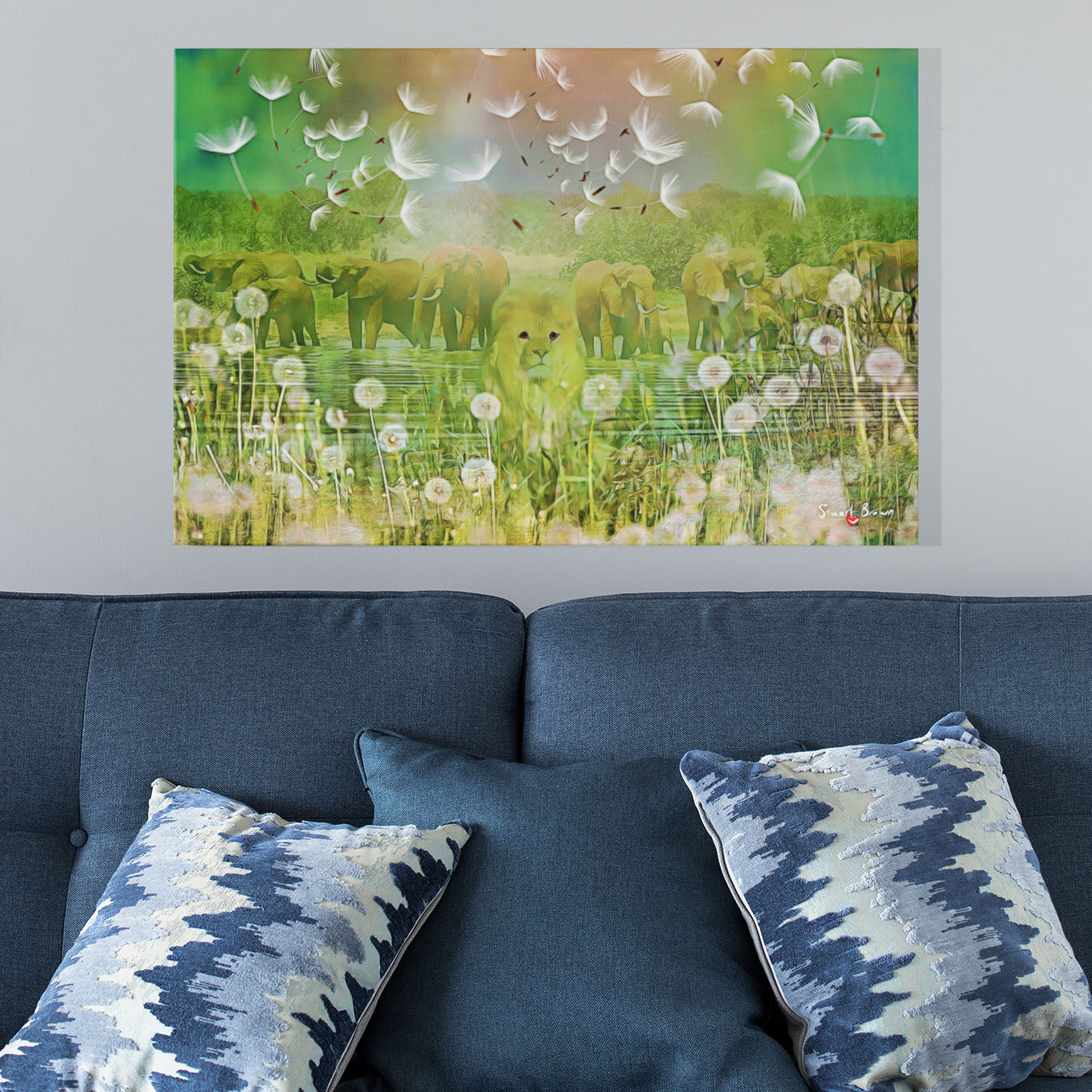 dandelion art