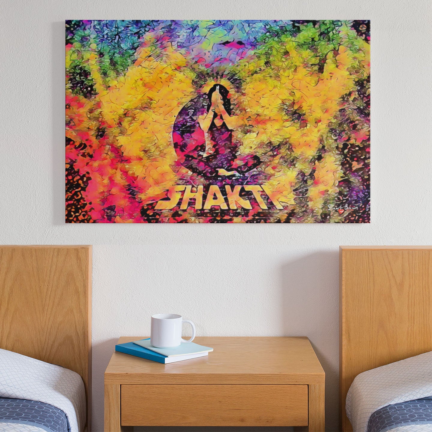 divine feminine canvas print