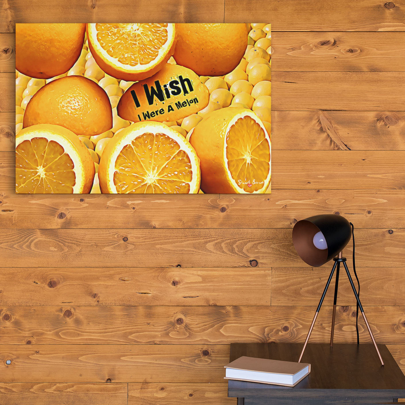 food art canvas print
