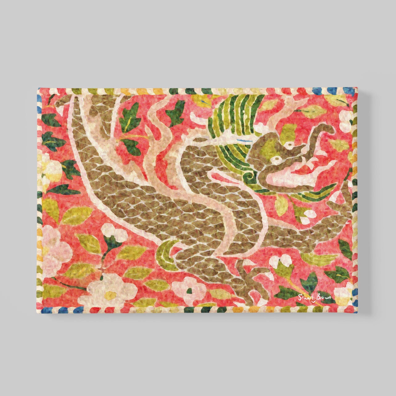 jade dragon art