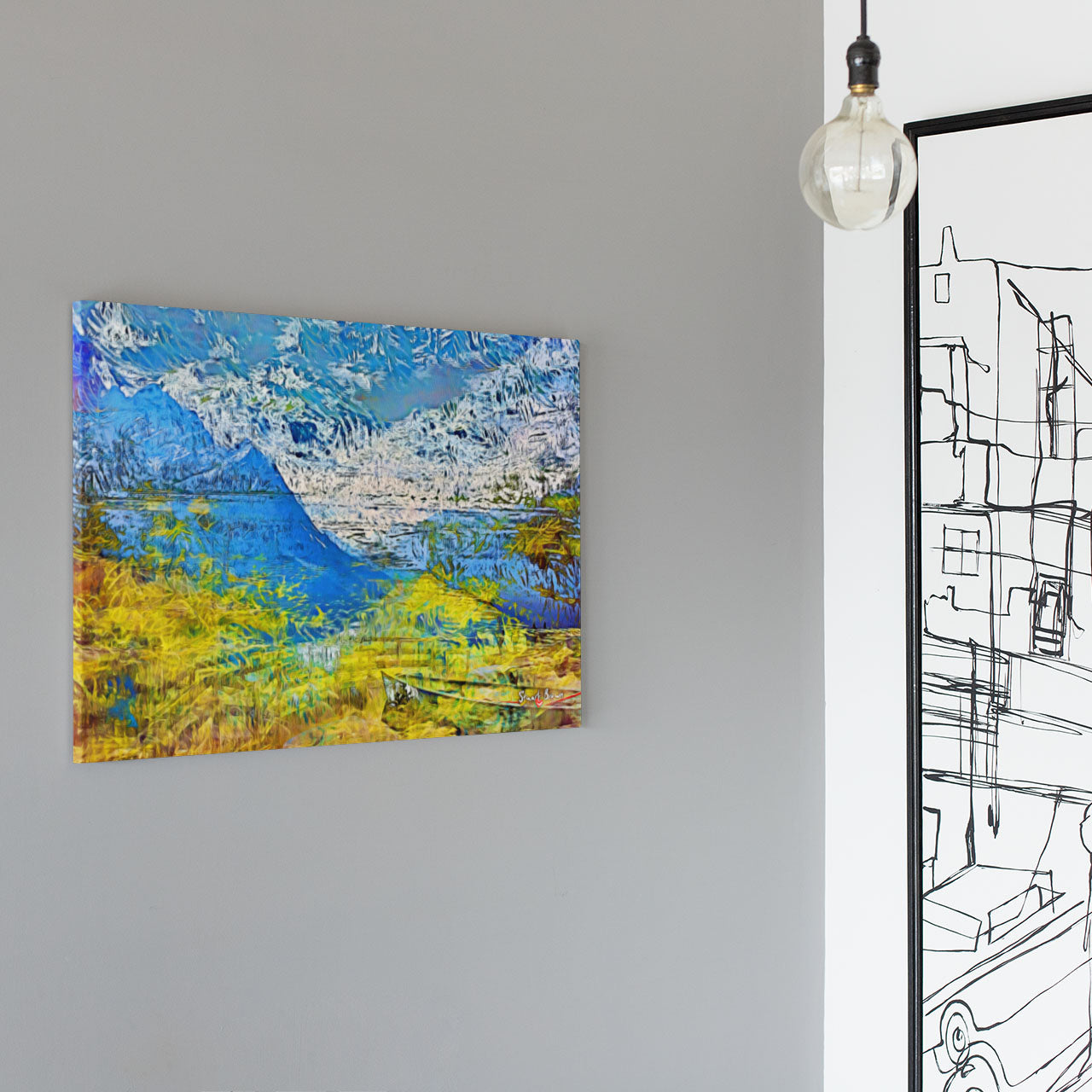 modern wall art print