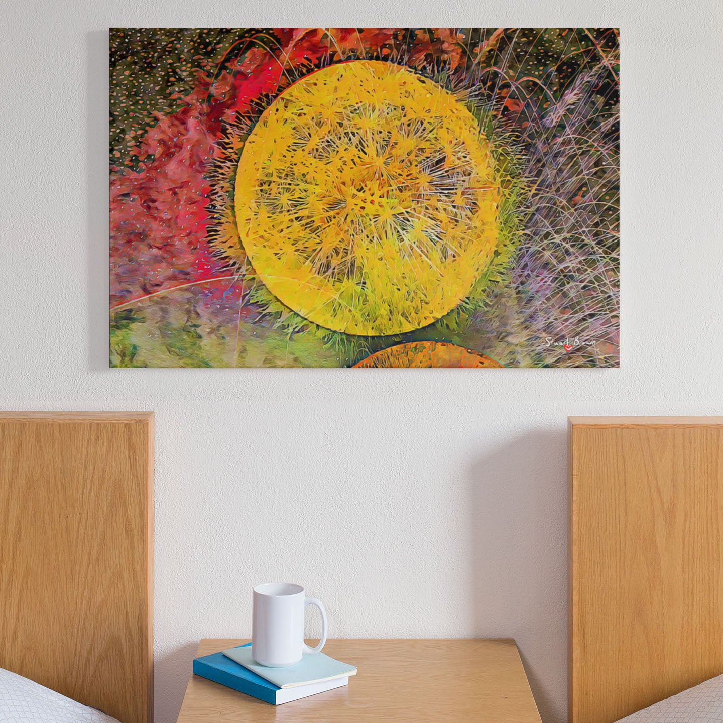 planet wall art print