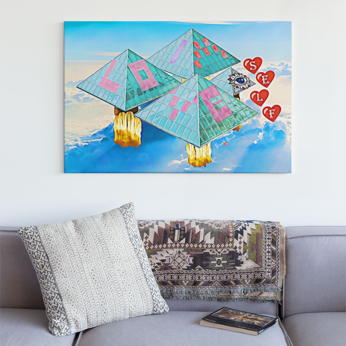 pyramid art