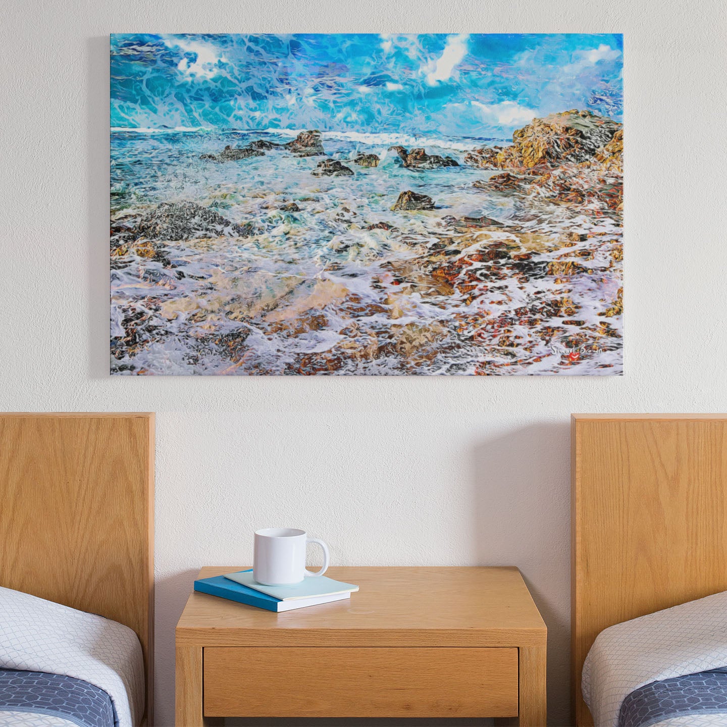 seaside print