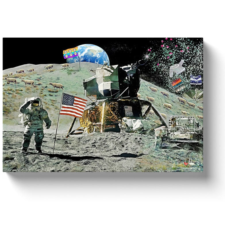sheep on the moon