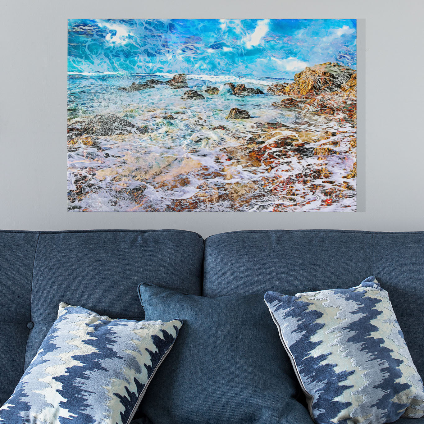 waves art