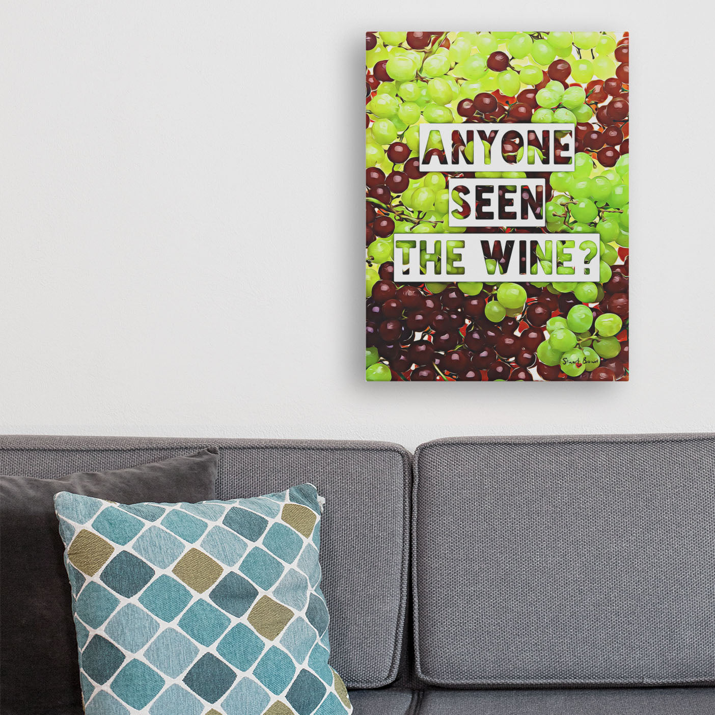 wine wall art