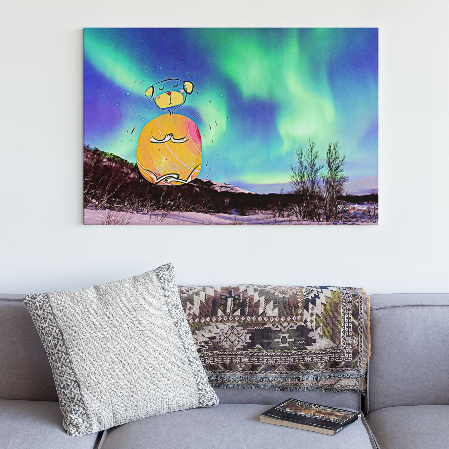 aurora borealis art