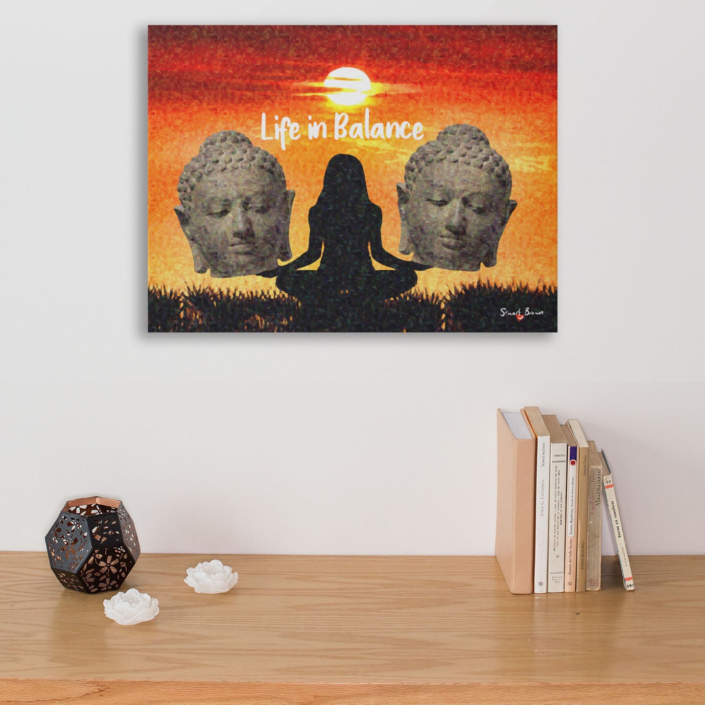 buddhist wall art