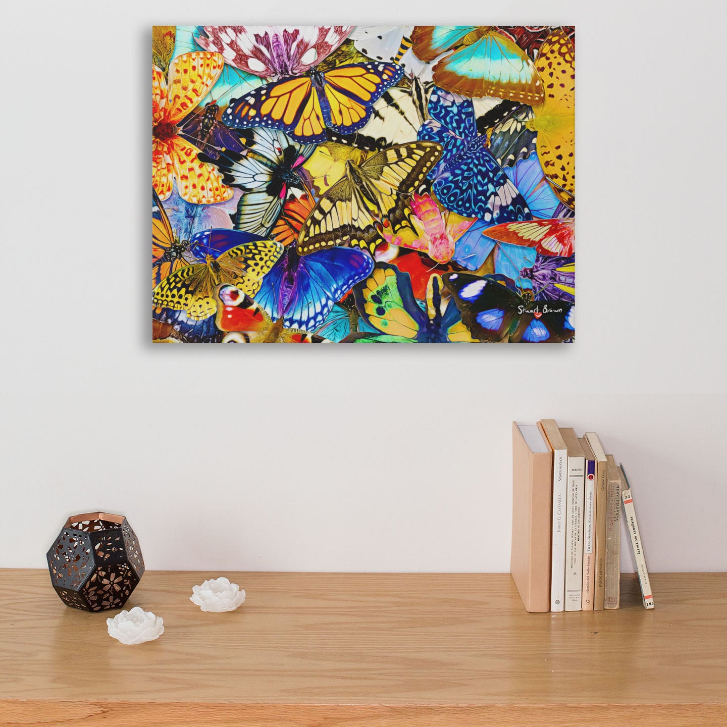 butterflies art