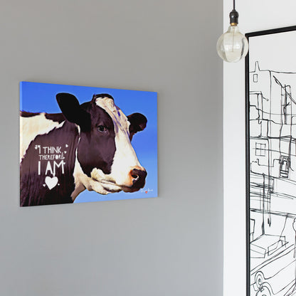 cow canvas print