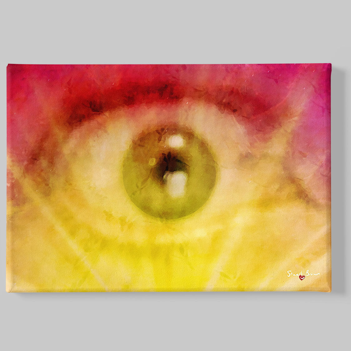 eyes are the windows to the soul wall art print