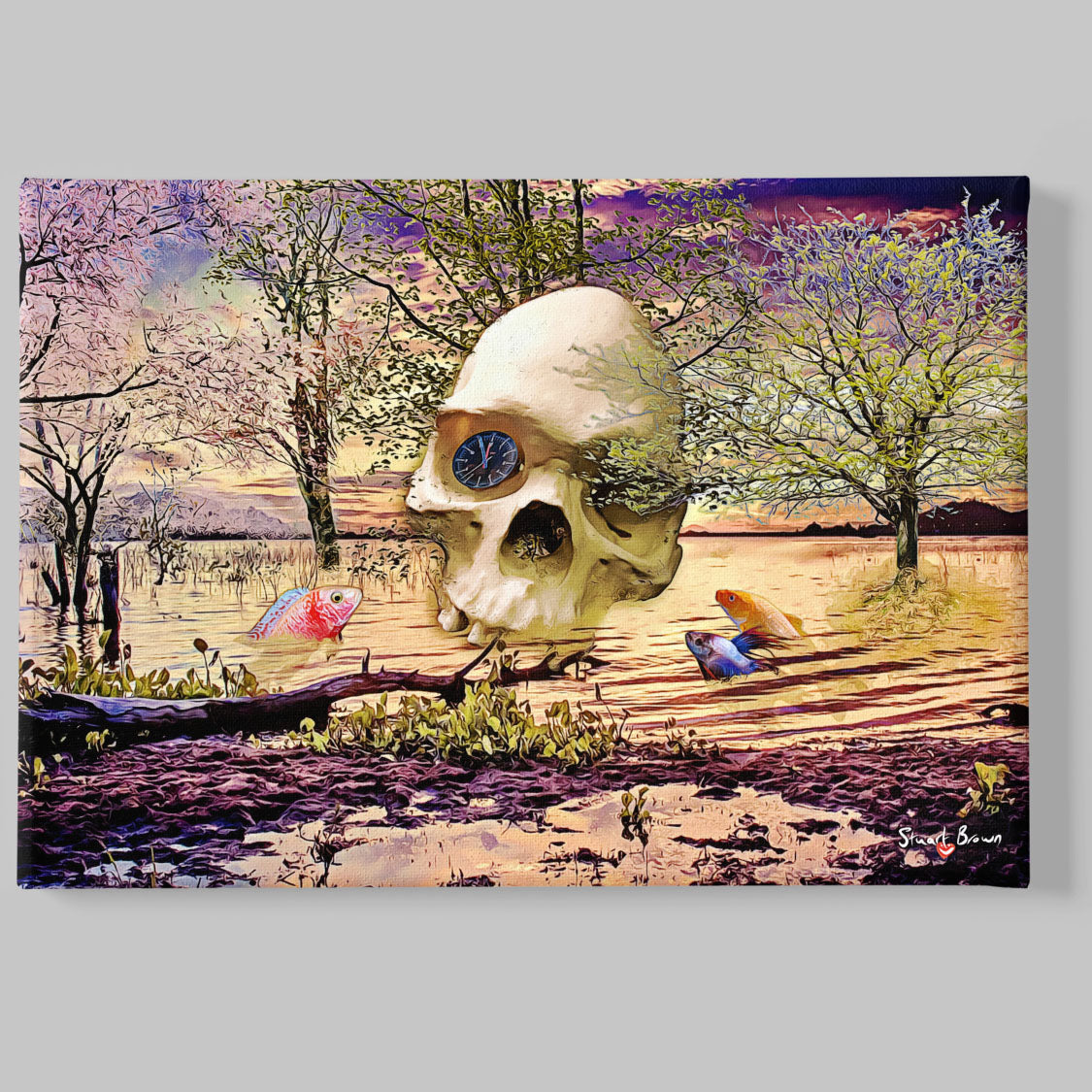 skull art