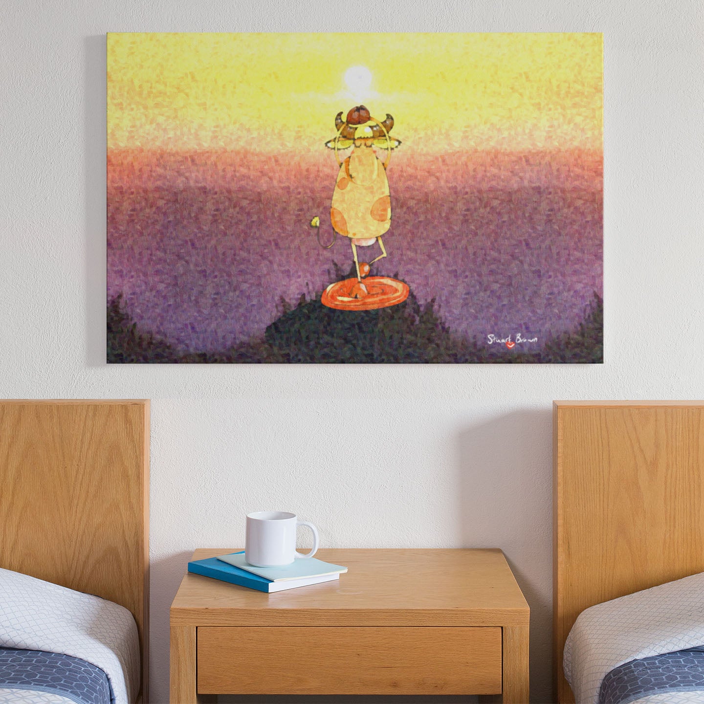 sunrise canvas art