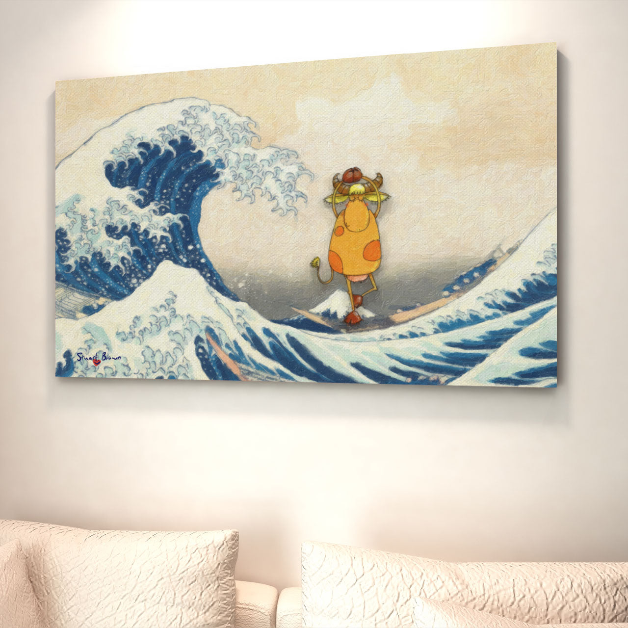 the great wave off kanagwa print