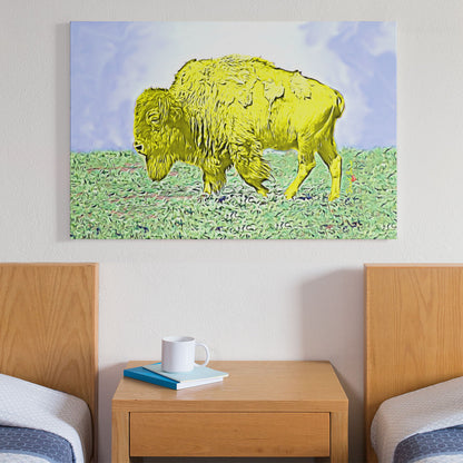 yellow bison home decor